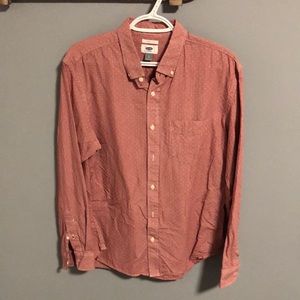 Old Navy slim fit button up shirt